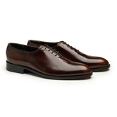 Classic Brown Leather Lace-Up Shoes